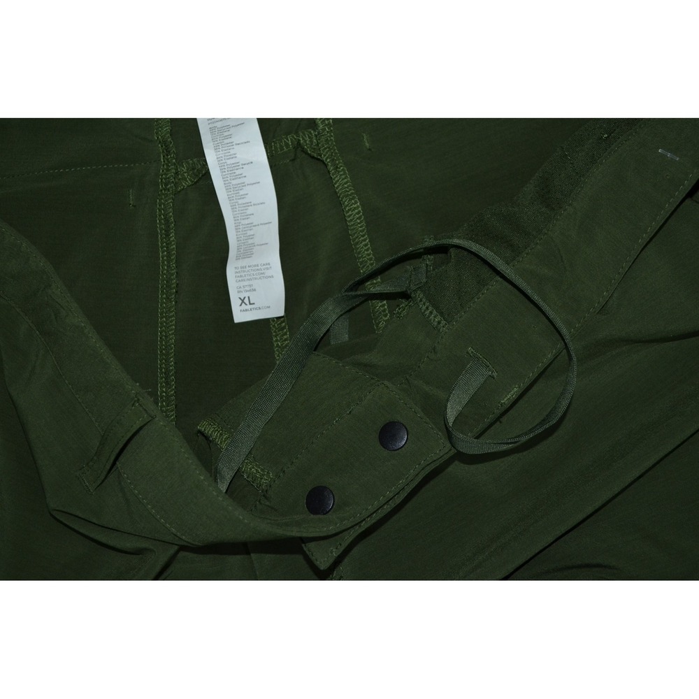 Fabletics Mens The Only Pants Olive Green Stretch Athletic Chino XL x 27" - Picture 5 of 12